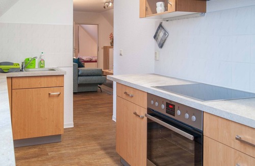 Lausa Apartment | Scenic Top Floor Apartment Near Dresdner Heide with Kitchen