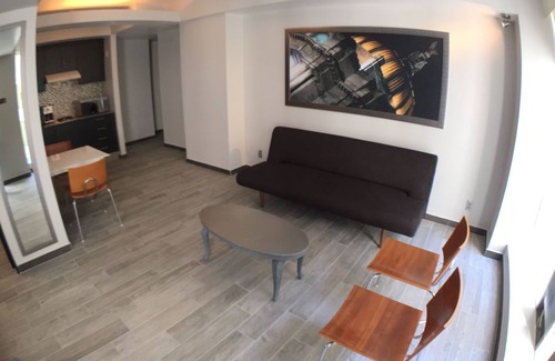 Colonia Centro Apartment | Prime Downtown Design Loft with Pool & Spa - Rated 9.8