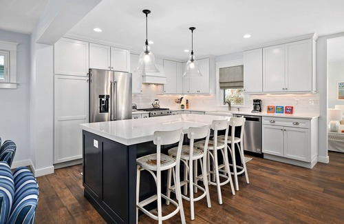 Fenwick Island House | Top Reviewed 5 BD Canal-Front Cottage Steps to Beach