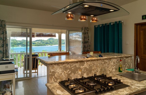 Anse La Mouche House | Scenic Top View Retreat with Family-Friendly Amenities