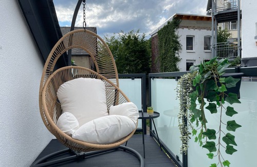 Montabaur Apartment | Topaz - Right next to the castle, balcony, switch & stream