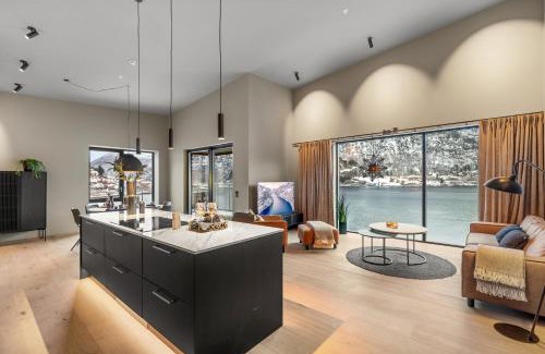 Sogndal Apartment | Scenic Apartment on the Pier in Sogndal with Breathtaking Views
