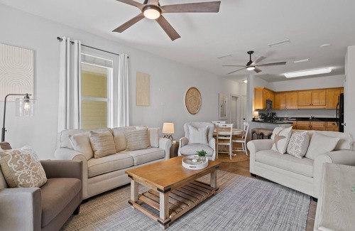 Dune Allen Beach Condo | Beachfront Bliss at Topsail Village #421 with Pool & Spa