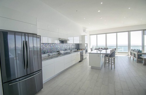 Mazatlan Condo | Oceanview Retreat: Torre eMe Penthouse with Pool & Spa