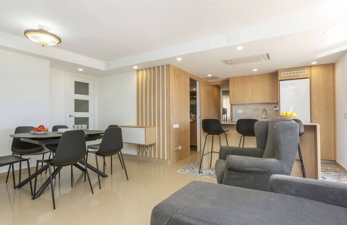 Torredembarra Apartment | Oceanfront Retreat at Torremar Alex by Interhome