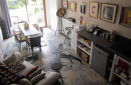 Villeneuve-de-Riviere House | Independent 95 m² Loft with Private Pool & Ocean View