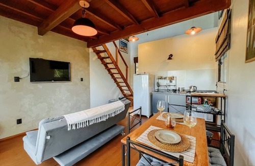 Garopaba House | Scenic Tourmaline Studio with Ocean Views and Spa Amenities