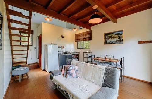Garopaba House | Scenic Tourmaline Studio with Ocean Views and Spa Amenities