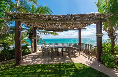 Playa del Secreto House | Beachfront Haven with Private Cenote near Playa Del Carmen