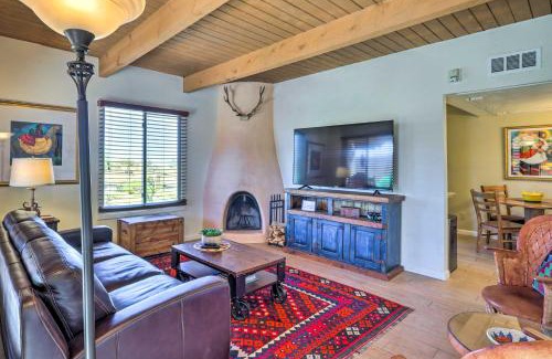 Northeast Santa Fe Apartment | Charming Adobe Casita Steps from Downtown with Pool Access