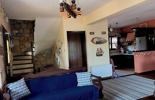 Vourvourou Villa | Experience Rokosini Traditional Stone Villa with Pool & Ocean View