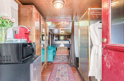 Cornell House | Experience Train Caboose Cornell with Ocean Views Near Malibu