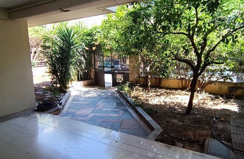 Agia Paraskevi Apartment | Tranquil Athens Garden Apt|2BDR-2BA-a/c-near Metro