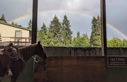 Burley House | Relax at Lazy K Stables: Pool, Ocean & Lake Views Await