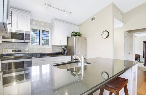 Palm Beach Gardens House | Serene Cottage with Private Patio and Pool Access