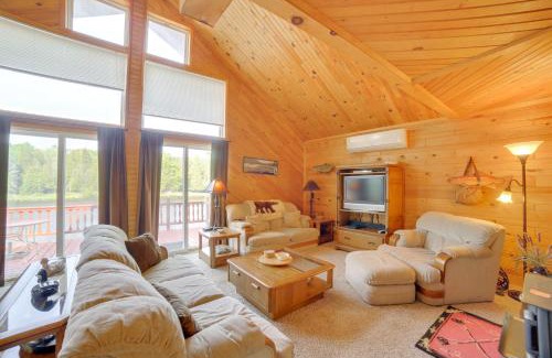 Cornell House | Tranquil Escanaba River Cottage with Kayaks and Deck