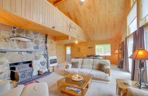 Cornell House | Tranquil Escanaba River Cottage with Kayaks and Deck