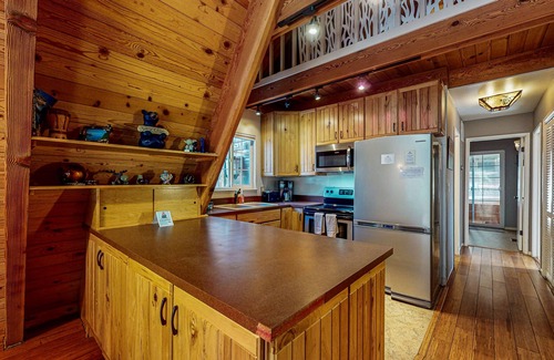 Tahoe Paradise Cabin | Inviting Family-Friendly A-Frame Cabin with Spacious Backyard