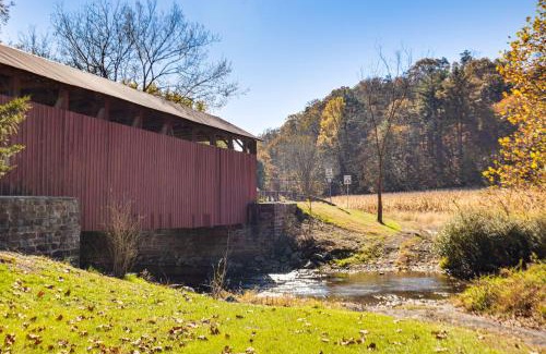 Mount Pleasant Mills House | Discover Hunters Dutch Country Paradise on Scenic Farm