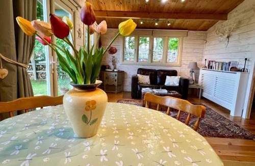 Weston Longville House | Pet Friendly Log Cabin with Breathtaking Sunset Views