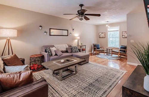 Conway House | Serene Brookside Retreat: Enchanting 3-Bedroom Getaway