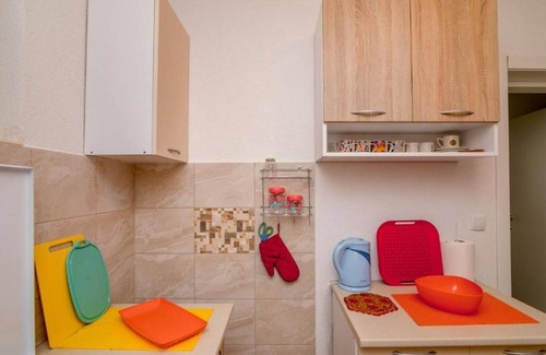 Klinci Apartment | Tranquil Retreat with Private Pool in Lustica Bay - One Bedroom Apartment with Balcony and Sea View