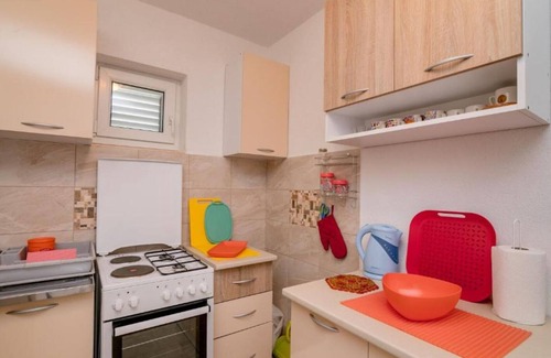 Klinci Apartment | Tranquil Retreat with Private Pool in Lustica Bay - One Bedroom Apartment with Balcony and Sea View