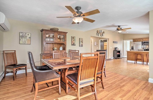 Swansea House | Relaxing Swansea Retreat with Oceanfront Views & Fire Pit