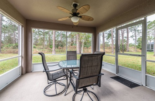 Palm Coast House | Nature Retreat: Pet-Friendly Home with Ocean Views