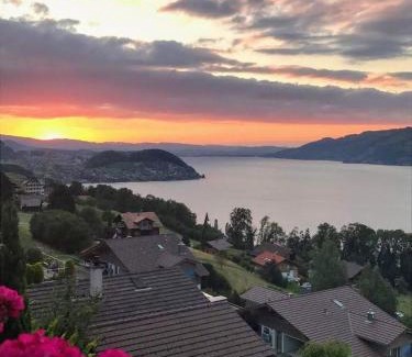 Krattigen Apartment | Inviting Chalet with Breathtaking Ocean Views & High Ratings