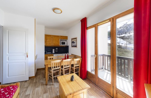 Valmeinier Apartment | Discover Résidence Les Hauts de Valmeinier with Pool & Pets