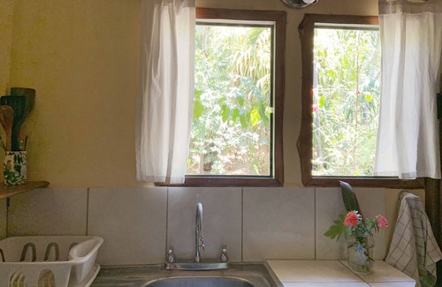 Mal Pais House | Relax in Tree House Bungalow Pachamama with Oceanfront Views