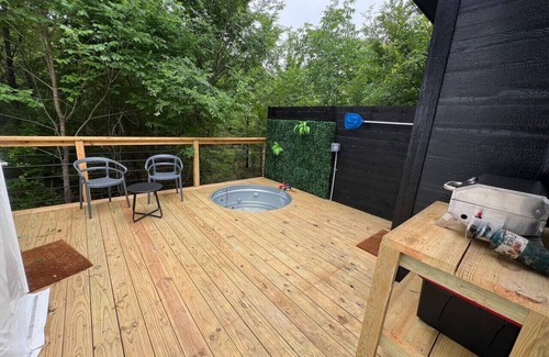 Athens House | Unique Tree House Dome with Hot Tub and Pool Access