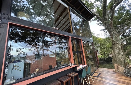 Florianopolis Cabin | Scenic Tree House by the Lagoon with Ocean and Lake Views