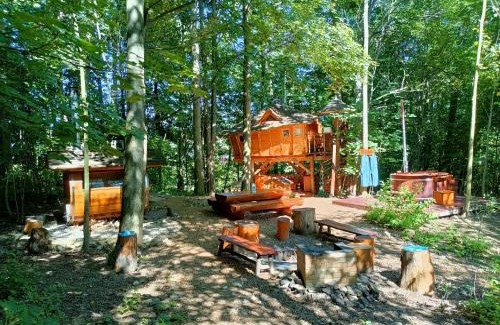 Cerveny Potok Other | Relax at Treehouse Sněžník with Wellness & Hot Tub Access