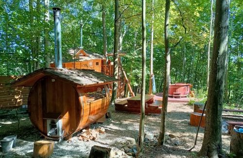 Cerveny Potok Other | Relax at Treehouse Sněžník with Wellness & Hot Tub Access
