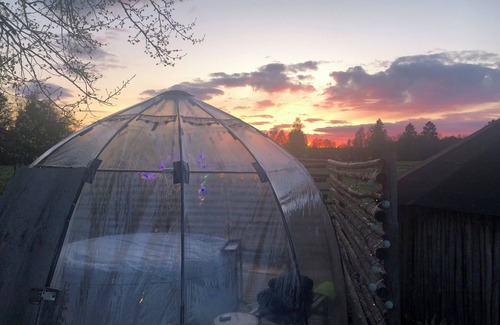 Avesta House | Unique Treehouse Magpies Nest with Inviting Bubble Pool