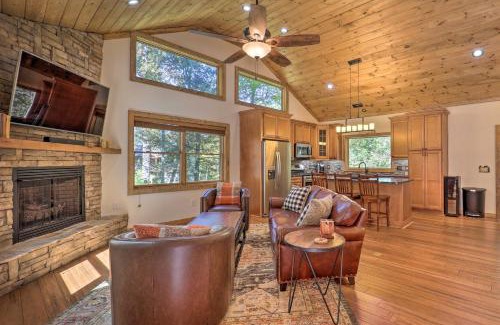 Boone House | Idyllic Treetop Cabin with Hot Tub Near Appalachian Ski
