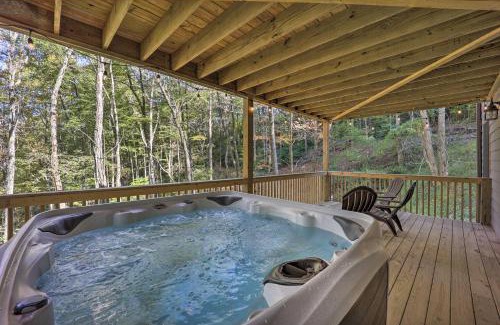 Boone House | Idyllic Treetop Cabin with Hot Tub Near Appalachian Ski