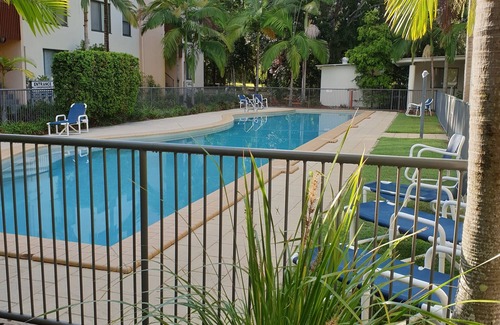 Rainbow Beach Apartment | Oceanfront Treetops Studio Apartment at Rainbow Beach Resort