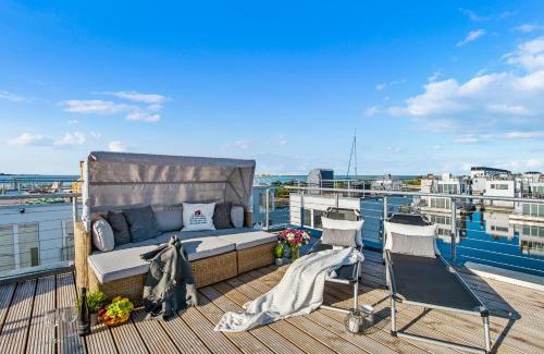 Olpenitz House | Oceanfront Bliss at Treibholz: Rooftop Terrace & Sauna