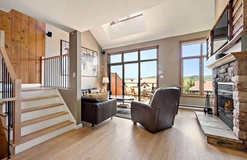 Mont-Tremblant Apartment | Clairiere 406: Mountain Home with Sauna & Spa Amenities