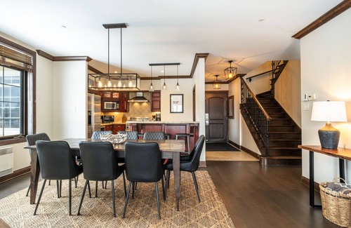 Mont-Tremblant Pedestrian Village Apartment | Experience Bondurant 95-15: Family-Friendly Retreat with Spa