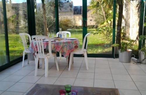 Surzur House | Pet-Friendly Tremoyec with Ocean Views and Pool Access