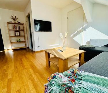 Sud Apartment | Trendige Dachgeschosswohnung in Connewitz - 3 Schlafbereiche - Platz für bis zu 5 Personen - tolle Lage und öffentliche Verkehrsmittel
