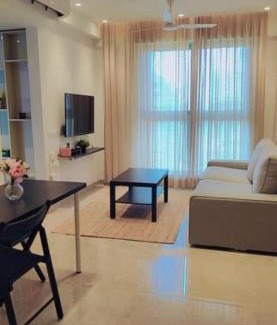 Hiranandani Gardens Apartment | Trendy 1BR Retreat with Smart Kitchen & Family-Friendly Perks
