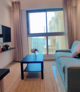 Hiranandani Gardens Apartment | Trendy 1BR Retreat with Smart Kitchen & Family-Friendly Perks