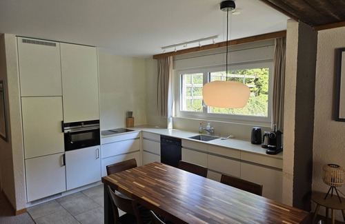 Parpan Apartment | Relax at Triangel D Sieben with Spa and Family-Friendly Amenities