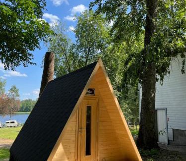 Hameenlinna Other | Experience Triangeli Glamping with Oceanfront Views
