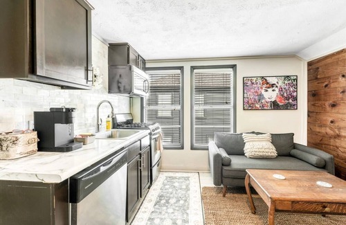 College Station Apartment | Experience Fun at Tribeca: Walk to A&M with Cozy King Beds